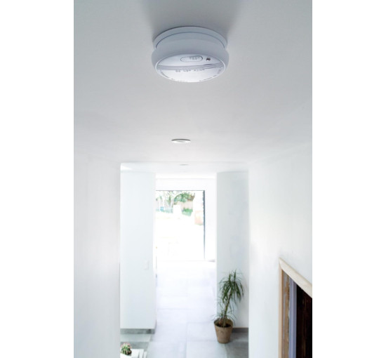 Дымовой извещатель Otio, сертифицированный по стандарту CE, белый (my-19138)