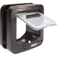 Дверцята для кішок SureFlap SUR001BR з мікрочіпом, RFID-мітки на нашийнику, коричневий (my-19108)