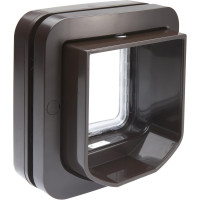 Дверцята для кішок SureFlap SUR001BR з мікрочіпом, RFID-мітки на нашийнику, коричневий (my-19108)