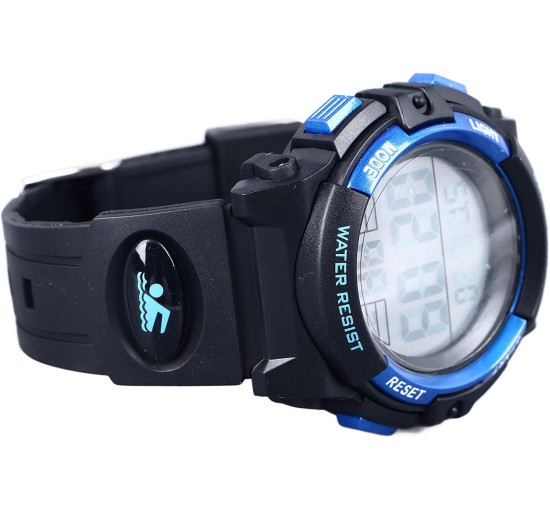 Електронний годинник Generic nxt7yw9mgz-11, 12/24-годинний формат, водонепроникність 50 м, синій (my-19183)