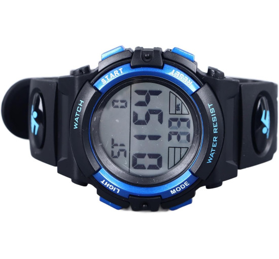 Електронний годинник Generic nxt7yw9mgz-11, 12/24-годинний формат, водонепроникність 50 м, синій (my-19183)