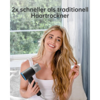 Фен Laifen Retro, 1400 Вт, з безщітковим двигуном 110 000 об/хв, чорний (my-19075)