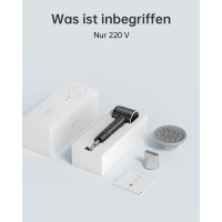 Фен Laifen Retro 1400 Вт с бесщёточным двигателем 110 000 об/мин, черный (my-19075)