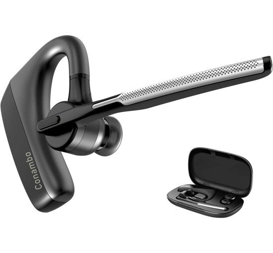 Гарнитура CONAMBO K18 Pro Bluetooth V5.1, 16 часов в режиме разговора HD CVC8.0, черный (my-19065) Гарнитура CONAMBO K18 Pro Bluetooth V5.1, 16 часов в режиме разговора HD CVC8.0, черный (my-19065)