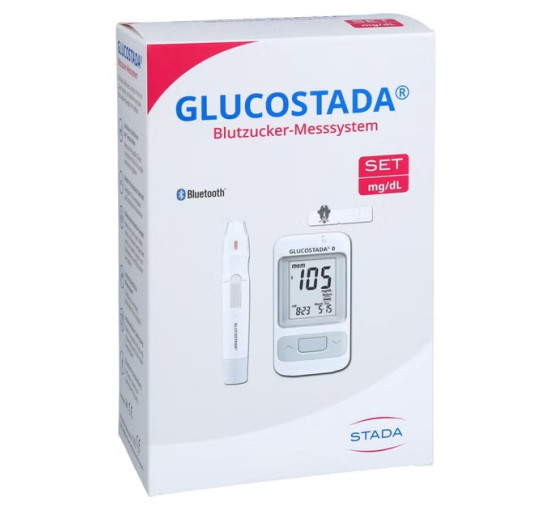 Глюкометр GLUCOSTADA SET (мг/дл)/Глюкометр с индикатором до/после еды/Bluetooth подключение индикатора (my-19069) Глюкометр GLUCOSTADA SET (мг/дл)/Глюкометр с индикатором до/после еды/Bluetooth подключение индикатора (my-19069)