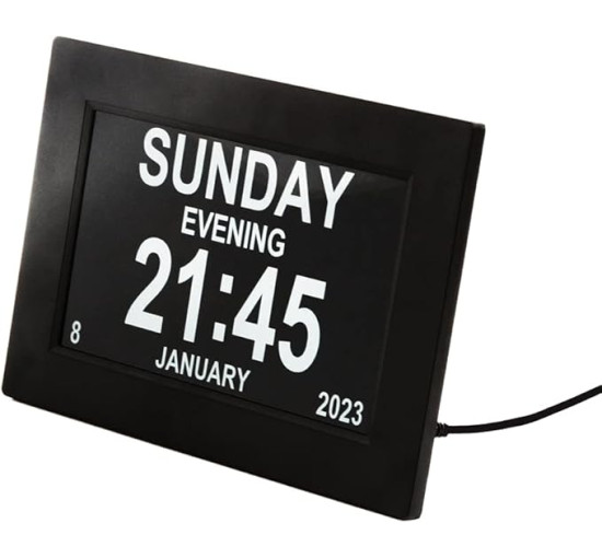 Говорящий будильник Limitless SDC-801 с функцией напоминания о приёме лекарств, черный (my-19137) Говорящий будильник Limitless SDC-801 с функцией напоминания о приёме лекарств, черный (my-19137)