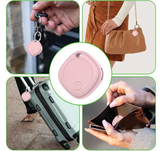 Інтелектуальний Bluetooth-трекер Ajblg для пошуку предметів, сумісний з Apple Find My (тільки iOS)(my-19163)