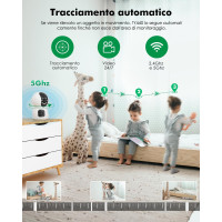 Камера видеонаблюдения YESYAMO Y440 разрешением 2K и 4 Мп, с обзором 360°, белый (my-19127)