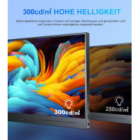 Монітор для комп'ютера Missun XSEU-CX156-C 15,6 дюймів з роздільною здатністю 4K UHD 3840 x 2160 HDMI USB-C IPS (my-19107) Монітор для комп'ютера Missun XSEU-CX156-C 15,6 дюймів з роздільною здатністю 4K UHD 3840 x 2160 HDMI USB-C IPS (my-19107)