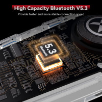 Мотоциклетні навушники XGP X1 Bluetooth V5.3 з голосовим помічником, динаміки шолома 40 мм, чорний (my-19190)