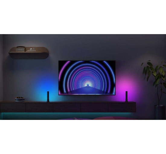 Набір адаптивного підсвічування Govee H6056 RGBICWW WiFi, чорний (my-19128)