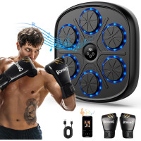 Настенный музыкальный боксёрский тренажер Heetipuk MBT-03, черный (my-19110)