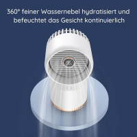 Настільний вентилятор WAVV DF01 з водяним охолодженням, 4 швидкості, зволоження 18 годин, білий (my-19188) Настільний вентилятор WAVV DF01 з водяним охолодженням, 4 швидкості, зволоження 18 годин, білий (my-19188)