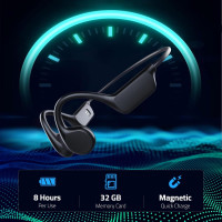 Навушники відкритого типу Tulbeys X7 black з кістковою провідністю, Bluetooth 5.3, MP3-плеєр 32G, чорний (my-19149) Навушники відкритого типу Tulbeys X7 black з кістковою провідністю, Bluetooth 5.3, MP3-плеєр 32G, чорний (my-19149)