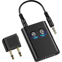 Передавач-приймач OQIMAX EU-CP327 Bluetooth, адаптер для навушників Bluetooth з підтримкою APTX (my-19164) Передавач-приймач OQIMAX EU-CP327 Bluetooth, адаптер для навушників Bluetooth з підтримкою APTX (my-19164)