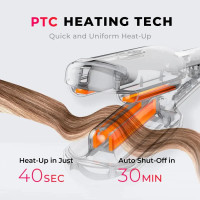 Плойка для завивки волос TYMO ROVY, розовый (my-19199)