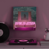 Подставка для виниловых пластинок YuanDian ZJ-YD03R Light up Now Playing, с 16-цветной подсветкой (my-19130)