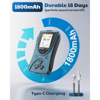 Портативний детектор радіації AEGTEST із РК-дисплеєм, синій (my-19055)