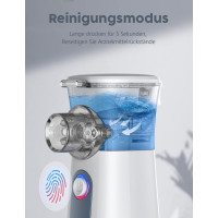 Портативный небулайзер Mioduro MESH-S600C с мундштуком и 2 масками (my-19200)