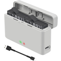 Портативное быстрое зарядное устройство LiLiTok для Insta360 Ace Pro, серый (my-19185)