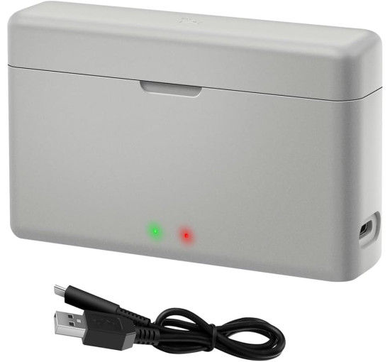 Портативний швидкий зарядний пристрій LiLiTok для Insta360 Ace Pro, сірий (my-19185)