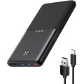 Портативное зарядное устройство VRURC T3016 Power Bank 30000 мАч, быстрая зарядка 20 Вт, черный (my-19142) Портативное зарядное устройство VRURC T3016 Power Bank 30000 мАч, быстрая зарядка 20 Вт, черный (my-19142)