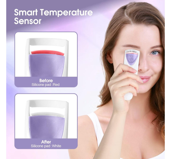 Профессиональные щипцы для завивки ресниц TOUCHBeauty TB-2003B с подогревом (my-19112)