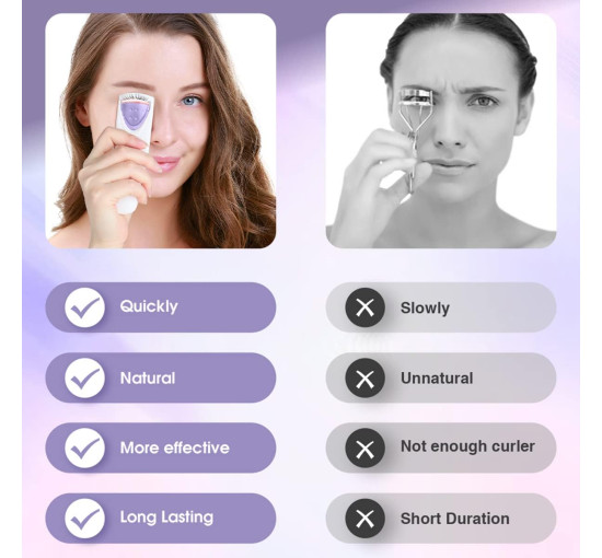 Профессиональные щипцы для завивки ресниц TOUCHBeauty TB-2003B с подогревом (my-19112)