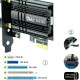 Сетевая карта Ubit AX210S PCIe WiFi 6E Макс. скорость 5374 Мбит/с (my-19099)  Сетевая карта Ubit AX210S PCIe WiFi 6E Макс. скорость 5374 Мбит/с (my-19099)