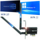 Сетевая карта Ubit AX210S PCIe WiFi 6E Макс. скорость 5374 Мбит/с (my-19099)  Сетевая карта Ubit AX210S PCIe WiFi 6E Макс. скорость 5374 Мбит/с (my-19099)
