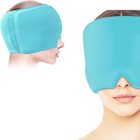 Шапочка-капюшон PacuM для снятия головной боли, 400г., синяя (my-19143)