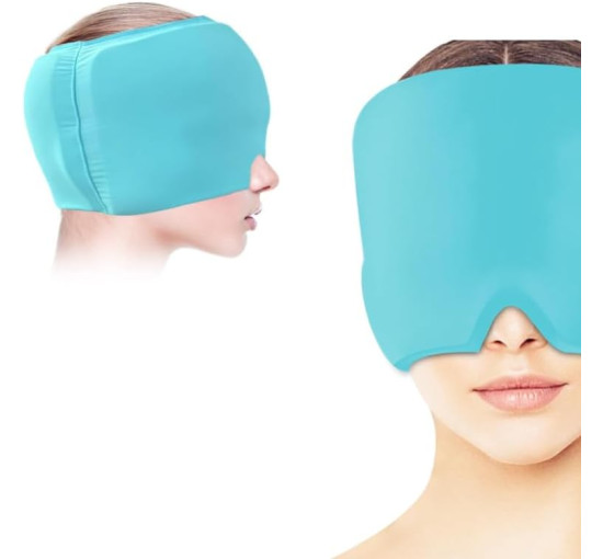 Шапочка-капюшон PacuM для снятия головной боли, 400г., синяя (my-19143) Шапочка-капюшон PacuM для снятия головной боли, 400г., синяя (my-19143)