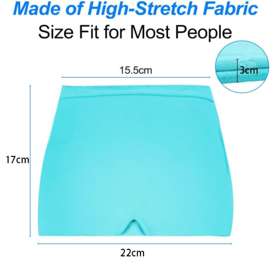 Шапочка-капюшон PacuM для снятия головной боли, 400г., синяя (my-19143)