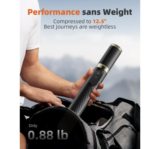 Штатив для телефона Vimose B04 и селфи-палка с пультом управления, 62-дюйма, черный (my-19140)