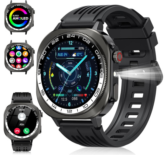 Смарт-часы Soudorv Y10, AMOLED 3D 1,43 дюйма (my-19060) Смарт-часы Soudorv Y10, AMOLED 3D 1,43 дюйма (my-19060)