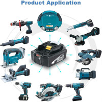 Сменный аккумулятор Goodexo для Makita 18 В., черный (my-19121)