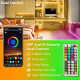 Светодиодная лента KSIPZE ST51_K2430 длиной 30 м с RGB-подсветкой и синхронизацией цветов, с пультом ДУ (my-19097) Светодиодная лента KSIPZE ST51_K2430 длиной 30 м с RGB-подсветкой и синхронизацией цветов, с пультом ДУ (my-19097)