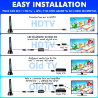 Телевізійна антена HIDB для Smart TV (my-19054)