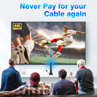 Телевізійна антена HIDB для Smart TV (my-19054)