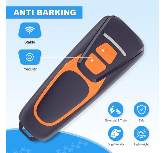 Ультразвуковое устройство против лая собак Afoddon Q01, черный (my-19174)