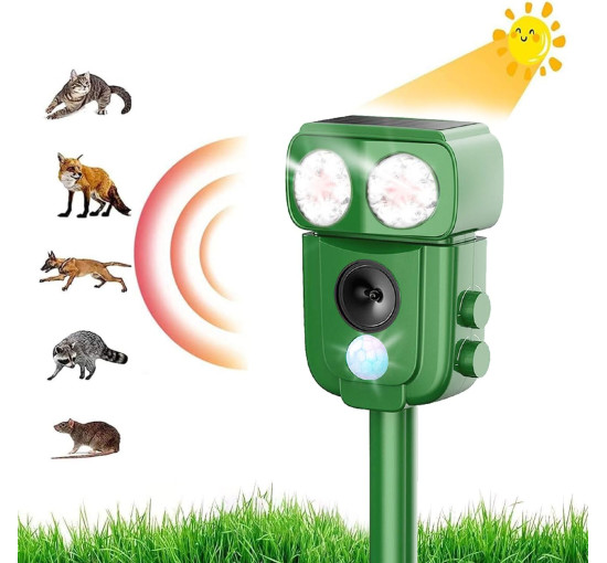 Ультразвуковий відлякувач кішок LEMENG R201 (my-19160) Ультразвуковий відлякувач кішок LEMENG R201 (my-19160)