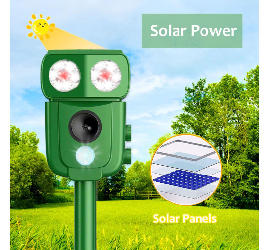 Ультразвуковий відлякувач кішок LEMENG R201 (my-19160)