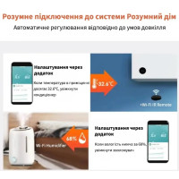 Умный датчик температуры и влажности WiFi Aubess Tuya Smart Life гигрометр термометр (my-19184)