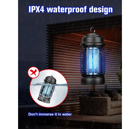 Знищувач комах DEEZEE, 4200 В, 20 Вт (my-19189)