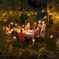 Упаковка из 25 светодиодных лампочек Hcnew G40 1 Вт E12 220 В (my-19122)