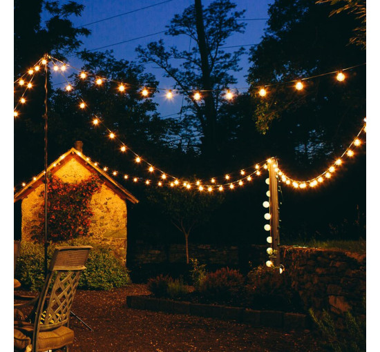 Упаковка з 25 світлодіодних лампочок Hcnew G40 1 Вт E12 220 В (my-19122)