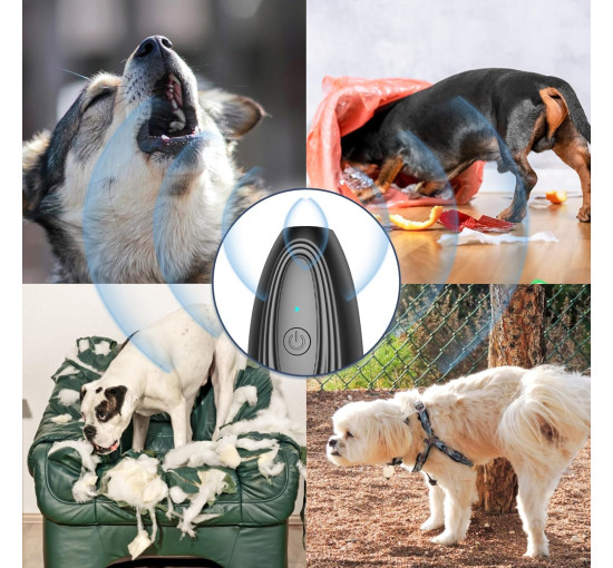 Пристрій для контролю гавкання собаки Decoration, з однією кнопкою, акумулятор 1200 мА·год (my-19167)