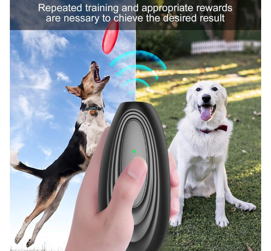 Пристрій для контролю гавкання собаки Decoration, з однією кнопкою, акумулятор 1200 мА·год (my-19167)