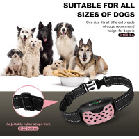 Антилайный ошейник IHPUKIDI без электрошока, розовый (my-20188)