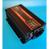 Авто інвертор перетворювач напруги з LCD екраном 1500 W (my-20103)